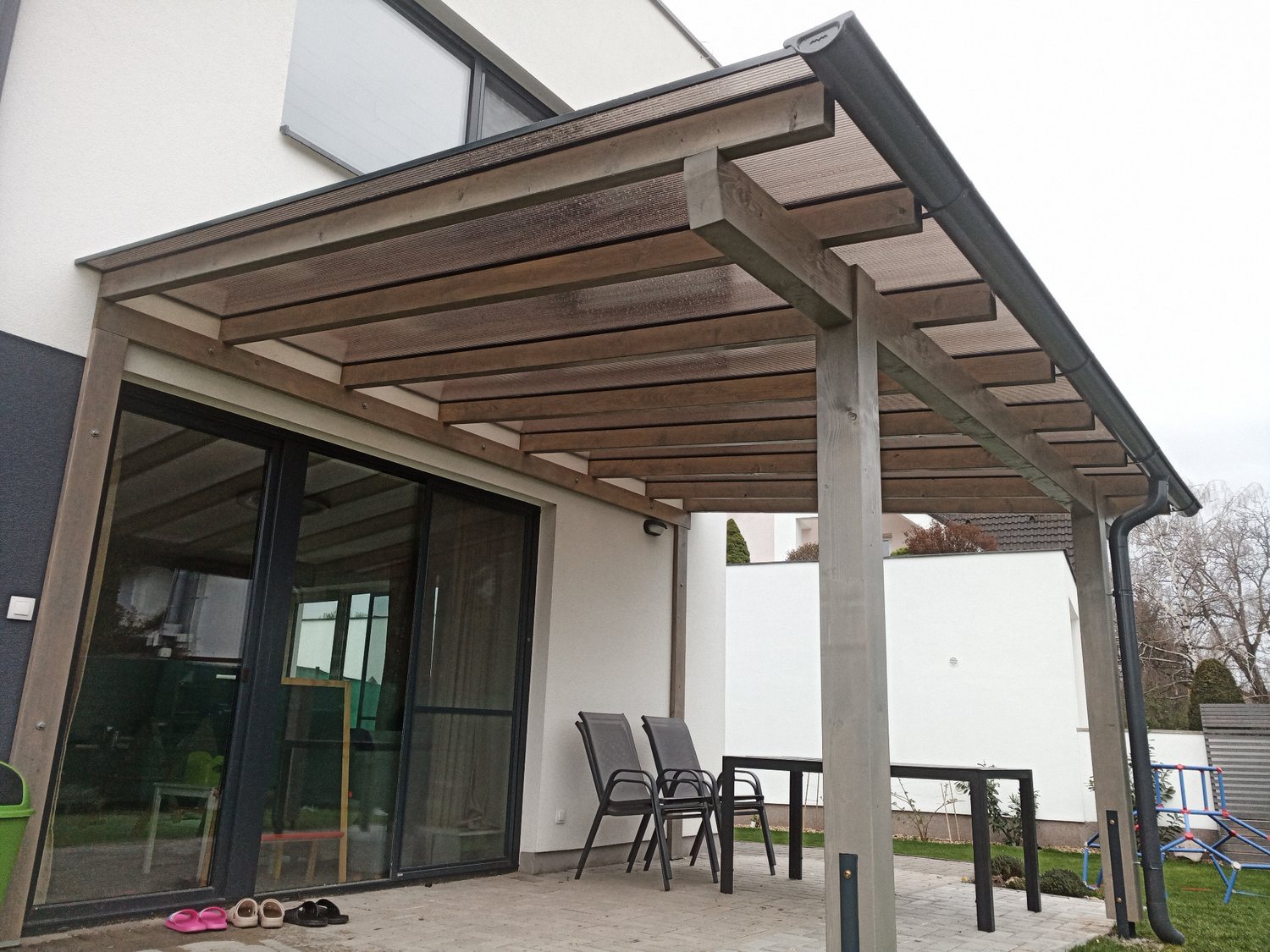 Drevená pergola